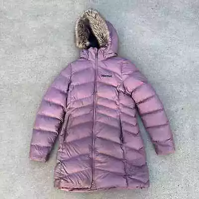 Marmot Montreal Purple Down Coat MEDIUM • $80