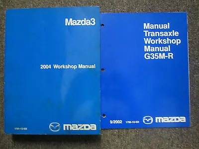2004 Mazda 3 MAZDA3 Service Repair Shop Manual FACTORY OEM BOOKS 2 VOLUME SET 04 • $144.95