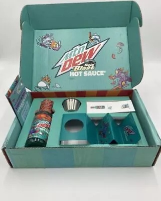 Mountain Dew Soda Baja Blast Hot Sauce Limited Edition 1/750 • $187.58