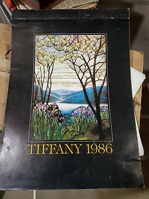 TIFFANY 1986 CALENDAR -12 Months Of COLOR PRINTS - MUSEUM OF MODERN ART (MOMA) • $22.90