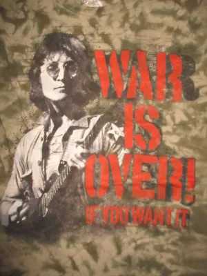 2011 JOHN LENNON  War Is Over If You Want It  (SM) T-Shirt THE BEATLES Yoko Ono • £19.28