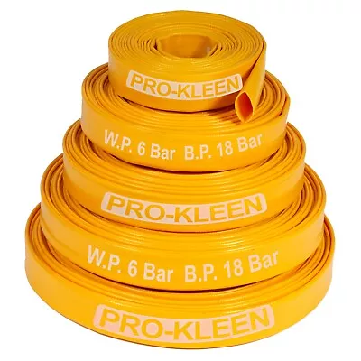 £22.95 • Buy Layflat Hose PVC Flood Drainage Discharge Submersible Dirty Water Pump Lay Flat