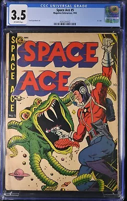 Space Ace #5 CGC 3.5 1952 Freshly Graded And Encapsulated From CGC • $325