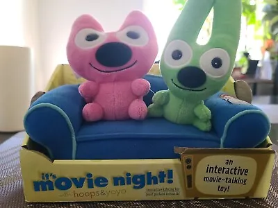 $29.43 • Buy Hoops And Yoyo Duo Talking Movie Night Plush Toy