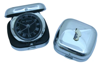£24.99 • Buy Cricketer Enamel Travel Quartz Movement Alarm Clock 88