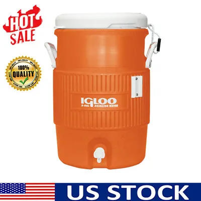 5 Gallon Heavy Duty Beverage Cooler Water Jug Bucket Sports Work Party Portable • $24.97