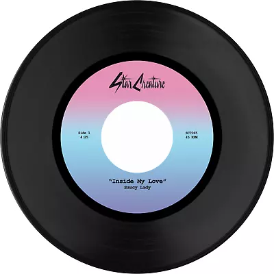 Saucy Lady & Monolog | Inside My Love B/w Hey Mr. DJ 7  Vinyl Mislabeled Version • $16.99