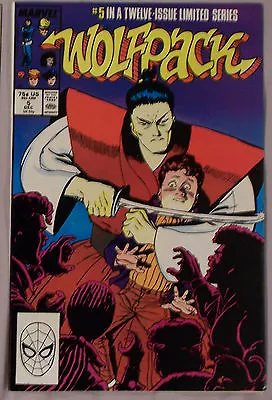 Wolfpack #5 (Dec 1988 Marvel) • $1.40
