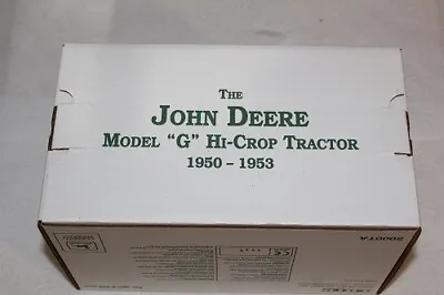 JOHN  DEERE  G Hi-Crop  2-CYLINDER  CLUB EXPO VII 1997  #5000 Never Opened MIB • $75