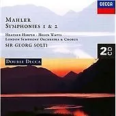 Gustav Mahler : Mahler: Symphonies 1 & 2 (London Symphony Orchestra / Solti) CD • £8.49