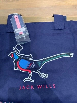 £19.95 • Buy Jack Wills Tote Bag Navy Blue BNWT