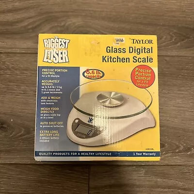 The Biggest Loser Digital Food Scale Kitchen Diet Cooking Chef 6.6lb Capacity  • $11.50