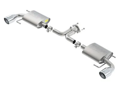 Borla S-Type AxleBack Exhaust System For Mazda 3 2014-2018 • $835.99