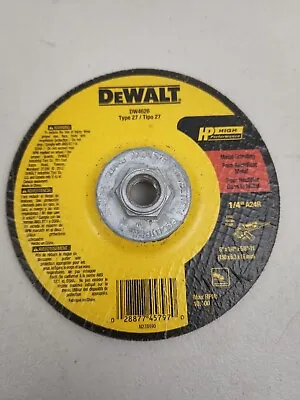 DeWalt DW4626 Grinding Wheel 6”x1/4”x5/8 - 11  Type 27 10 Pack • $34.99