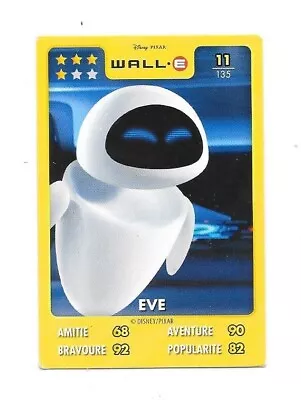 Auchan Card - Disney Pixar Hero - Wall E - #11 - Eve • £1.54