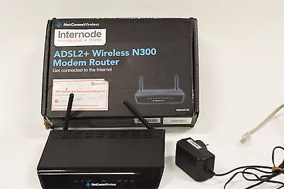 NetComm  N300 ADSL2+ Wireless  Modem Router NB604N-02 • $29.95
