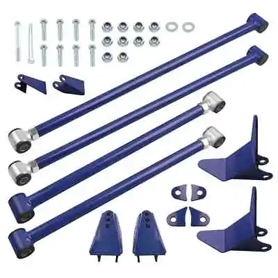 Triangulated Suspension 4 Link Kit 4x Bars For Chevrolet S10 1994-2004 • $187.97