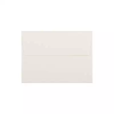 JAM Paper A6 Strathmore Invitation Envelopes 4.75 X 6.5 Natural White Wove 30243 • $11.67