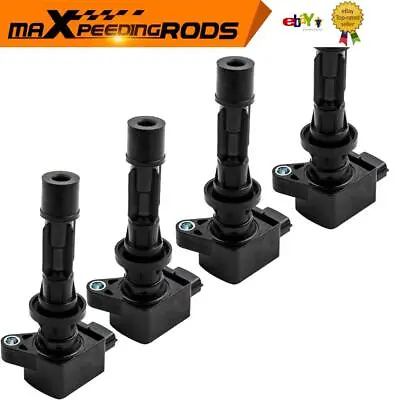 4pc Ignition Coil Packs For Mazda 3 BK 6 CX-7 MX-5 ER  BL 2.3L L3G218100A9U • $205.26