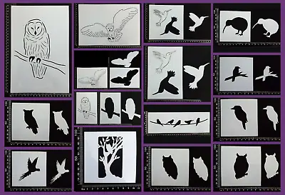 Stencils - Birds - Collection Two • $4