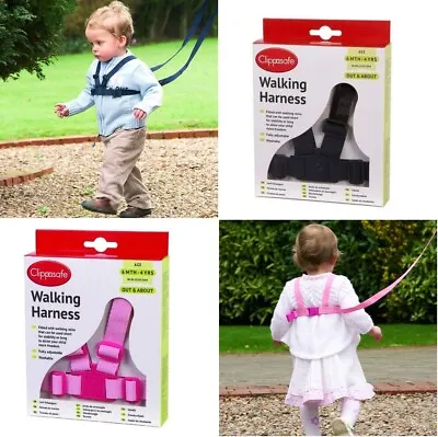 £13.49 • Buy Baby, Child & Toddler Walking Harness & Safety Reins Adjustable Travel Lead