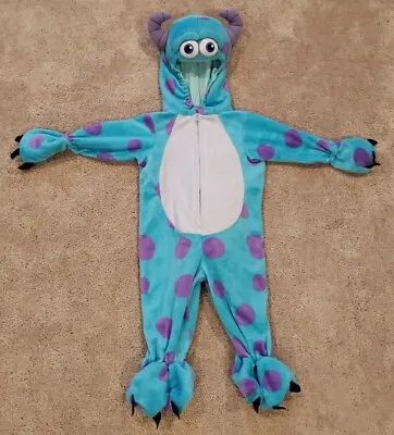 Disney Pixar Monsters Inc Plush SULLY Halloween Costume Blue/Purple 6-9 Months • $19.99