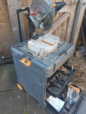 £164.99 • Buy Ryobi Csc-185 Compound Mitre Saw,18v Cordless Saw Work Station Trolley Tool Box.