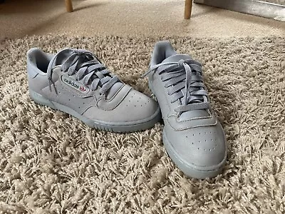 Size UK 4.5 - Adidas Yeezy Powerphase Calabasas Grey • £80