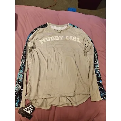 Muddy Girl Moonshine NWT Camouflage Shirt Size XL • $10