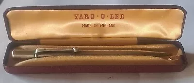 Yard O Led Solid Sterling Silver 1950 Pencil Boxed Original Leaflet • £40