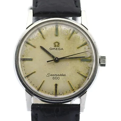 Omega Seamaster Vintage 600 Manual Winding Wrist Watch • $889