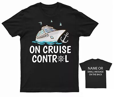 Vacation Mode On T-Shirt On Cruise Control- Nautical Cruising Tee - • £14.95