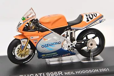 IXO Deagostini 1:24 Ducati 996R Neil Hodgson 2001 Model Motorbike Motorcycle • £9.99