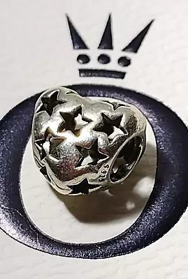 £20 • Buy Pandora-starry Heart Open Work Charm-791393-retired