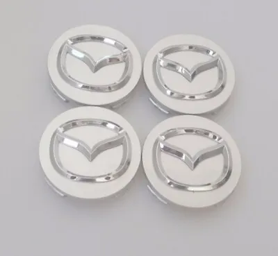 56mm Centre Replacement Wheel Caps To Suite MAZDA Vehicles CX3 CX5 Mazda3 Mazda6 • $25.99