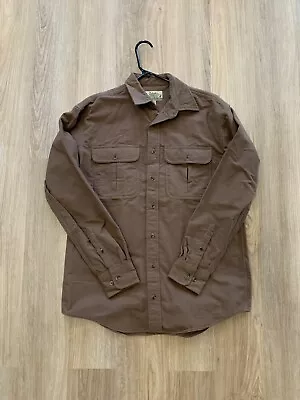 Cabela’s Deerskin Soft Chamois Shirt Mens Medium Tall • $24.99