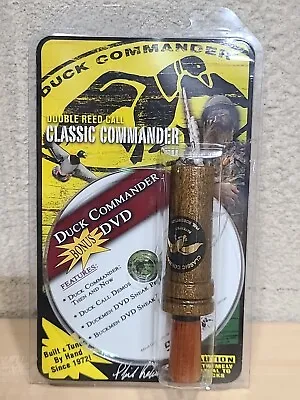 Duck Commander DVD Commander Double Reed Duck Call USA Phil Robertson VTG NEW • $79.99