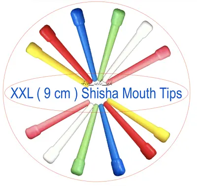 £0.99 • Buy Shisha Hookah Mouth Tips Hookah Shisha Mouthpiece  Shisha Pipes Zen XX Long 90mm
