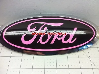 Ford F150 Emblem Overlay Decal 2015 2016 2017 2018 2019 2020           SOFT PINK • $23