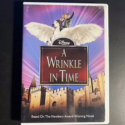 A Wrinkle In Time (DVD 2004) Katie Stuart Gregory Smith Walt Disney. Preowned • $4.99