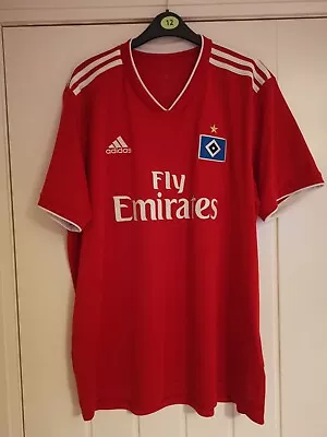 Hamburg 2018-19 Away Football Shirt Adidas XL • £39.99