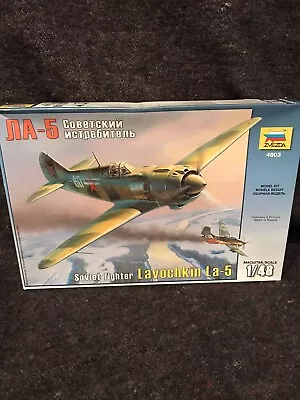 Zvezda Soviet Fighter Lavochkin La-5 1:48 Scale • $25