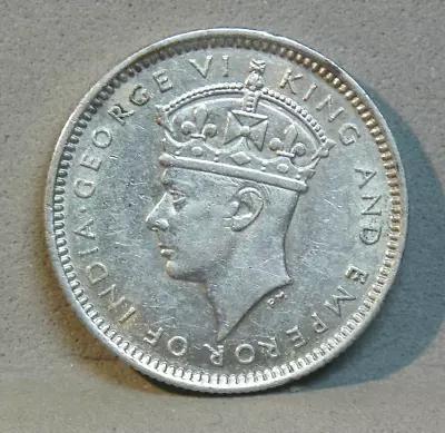 1939 MALAYA 10 Cents KM.4 AU • $6.50
