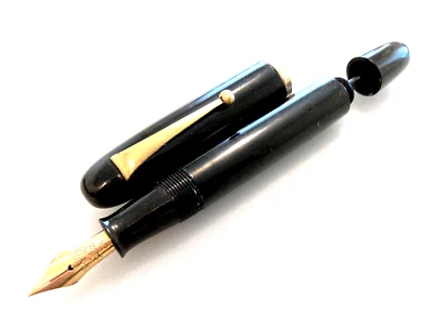 £59.30 • Buy Japanese Vintage  14K Ebonite Urushi  Axis  Ink Shut Off  No Ink Leaks