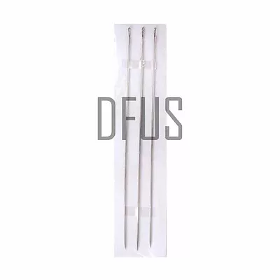 3pc 12  Hand Sewing Needle Upholstery Doll Needles Teddy Bear Needles Crafts NP4 • £3.99