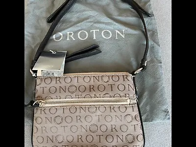 $100 • Buy BNWT OROTON Cross Body Bag. 21cm X 15cm. Cost $295.