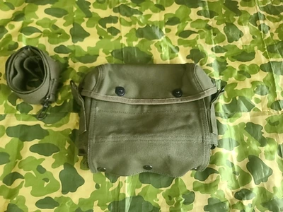 $21.99 • Buy WW2/Korean War USMC Medic/Unit 3 First Aid Bag Pouch Post War Belgian French
