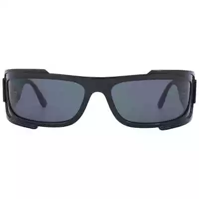 Versace Dark Grey Wrap Men's Sunglasses VE4446 GB1/87 67 VE4446 GB1/87 67 • $103.99
