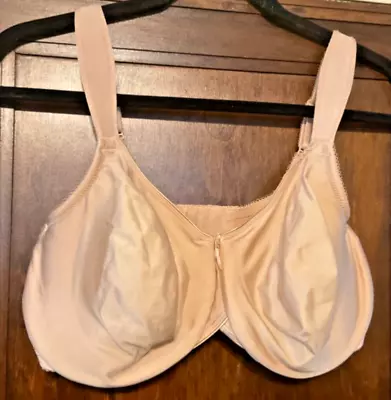 Wacoal Bra Body Suede BEIGE Underwire Bra Style 85185 Full Figure  42 DD • $19.95