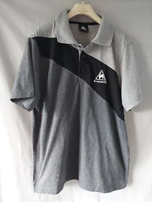 Le Coq Sportif Polo Shirt Grey Large • £7.99